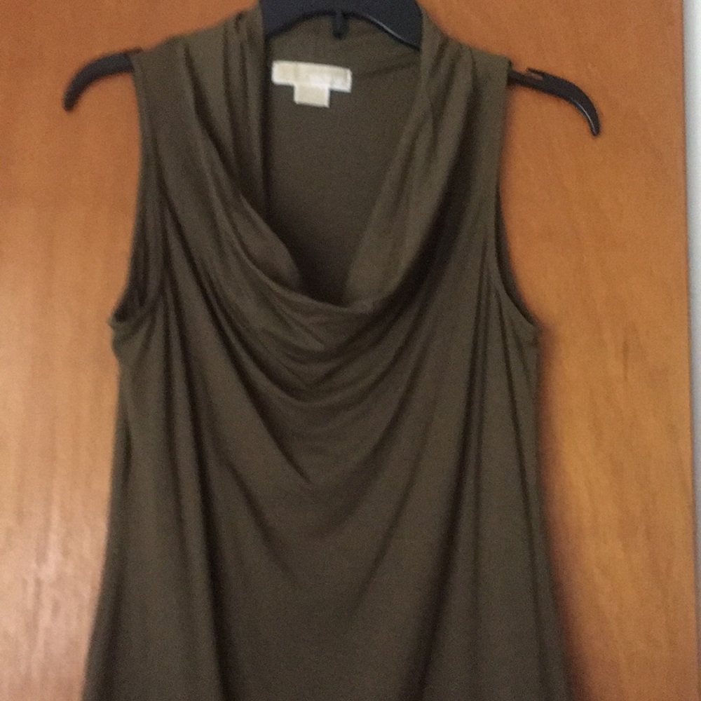 Michael Kors cowl neck sleeveless top